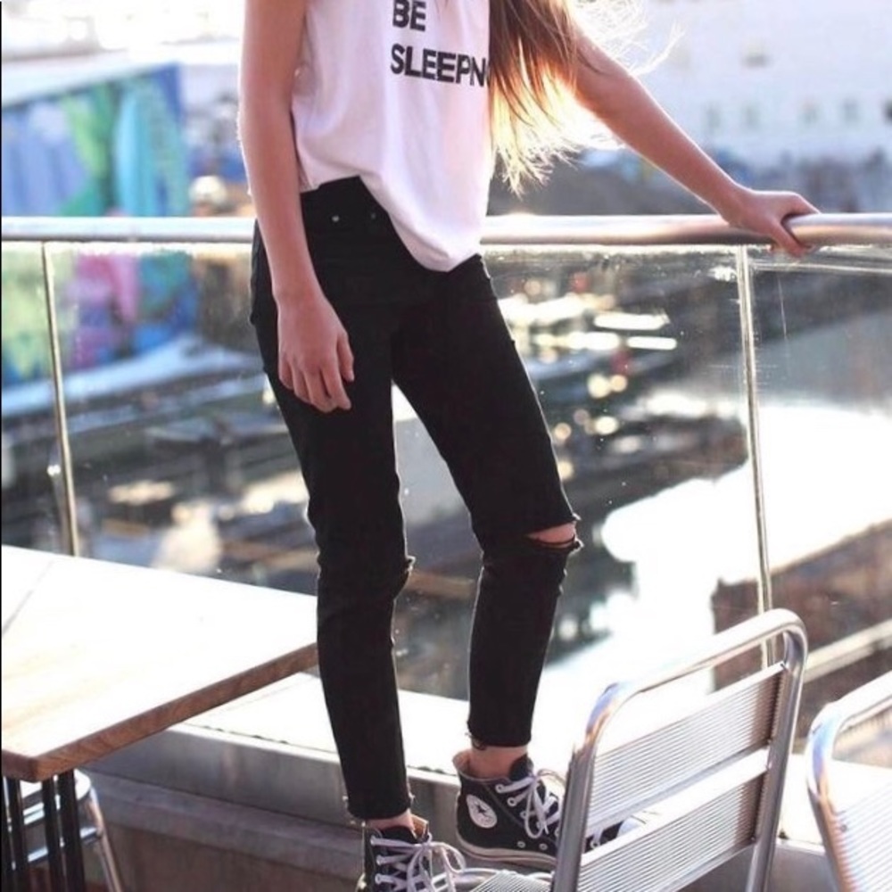 Black vintage Levi’s